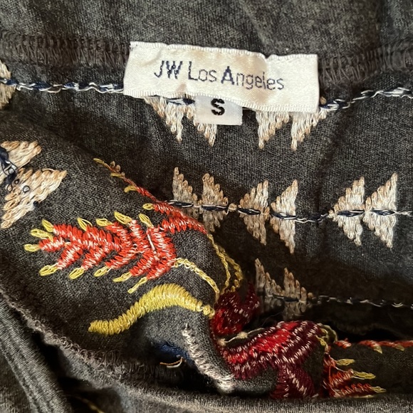 JWLA, Johnny was charcoal, gray cotton knee length dress EUC XS/S - Picture 10 of 11